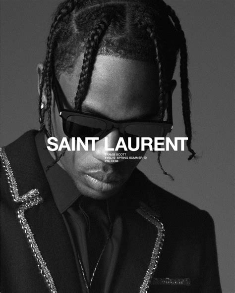 Travis Scott's Saint Laurent 2019 Campaign: Photos